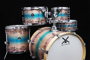 Batería Híbrida REMO-UK LIchuang-performer para Escenario con Cancelación de Ruido, Modelo Burlywood Lightning Mark Set, Económica - Product Image 5