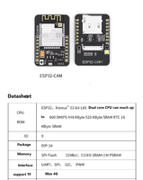 Garansi Baru 1 Tahun ESP 32, Papan Pengembangan Kamera dengan Kamera