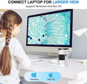 Xiaomi — <span class=keywords><strong>Microscope</strong></span> numérique Portable 2 en 1 pour enfants, appareil de 2.0 pouces, <span class=keywords><strong>800X</strong></span>, VMS200 - Product Image 3