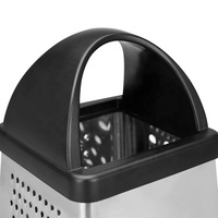 Doos Rasp 4 Zijdig Rvs Kaas Groente Gember Nootmuskaat Shredder Aardappel Hand Slicer Set