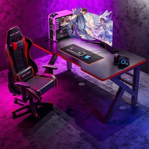 Hot-bán hiện đại máy tính bàn Nhà chơi game Bàn đơn giản chơi game bàn làm việc và máy tính để bàn văn phòng bàn - Product Image 1