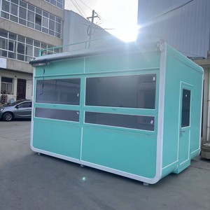 Pavillon extérieur en alliage d'aluminium, étanche, kiosque de vente de jardin, stand alimentaire mobile - Product Image 1