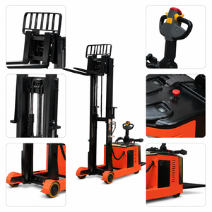 Montacargas Eléctrico de 2 Toneladas con Plataforma para Operador, Altura de Elevación de 6000 mm, para Pasillos Estrechos, para Manejo de Materiales en Almacenes - Product Image 3