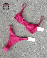 Bikini Personalizado de Dos Piezas a la Moda en Tela Ecológica Ropa de Baño al Por Mayor