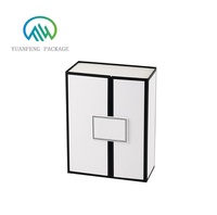 Boîte en carton rigide pliable avec impression de logo personnalisée de luxe, petite boîte d'emballage en papier magnétique avec couvercle magnétique