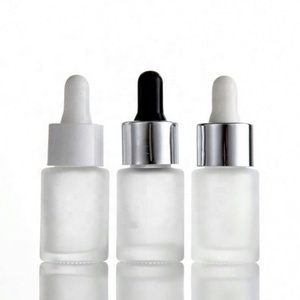 2026 Hot Sale <b>30ml</b> 50ml 60ml 80ml 100ml clear Color Round Cylinder Flat Shoulder Glass Dropper <b>Bottle</b> for Serum Essential Oil - Product Image 2