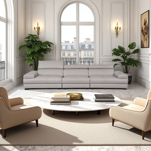 خضراء حديثة عصرية مكونة من ثلاثة مقاعد مع روض جماليات داخلية دولية - Product Image 3