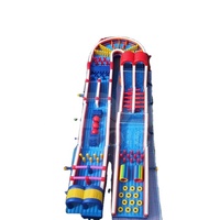 Grand tunnel d'obstacle de type U parcours d'obstacles flottant gonflable jeux de course de videur gonflable pour les enfants adultes