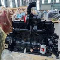 QSB6.7 para ensamblaje de motor diésel Cummins DCEC, refrigerado por agua, 6 cilindros, 4 tiempos, 134kw, 224kw, 180hp, 300hp, 2000rpm