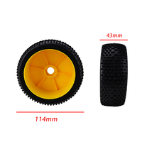 4 pièces 17mm adaptateur hexagonal pièces de pneu accessoires pour 1/8 RC voiture plat voiture de sport véhicule tout-terrain