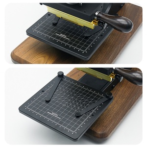 Bronzing <b>Machine</b> Hot Stamping <b>Machine</b> Manual Embossing <b>Machine</b> with Positioning Slider for PVC Leather - Product Image 3