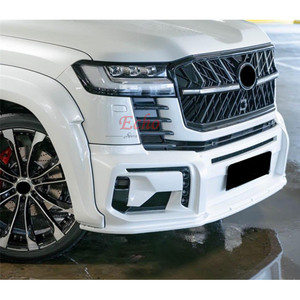 Kit de carrocería estilo Wald para <span class=keywords><strong>Toyota</strong></span> <span class=keywords><strong>Land</strong></span> <span class=keywords><strong>Cruiser</strong></span> <span class=keywords><strong>2022</strong></span>, elegante kit de carrocería parachoques completo para LC300. Bengala de guardabarros LC300 - Product Image 6