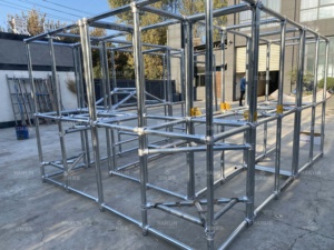 Parc de jeux portable pour enfants, château gonflable, montage facile, capacité de charge 500 kg+, en bois, utilisation en intérieur - Product Image 6