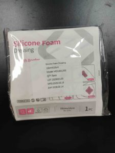 10x10cm in Silicone autoadesivo per la cura delle ferite medicazione assorbente in ABS - Product Image 2