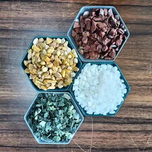 Vente en gros de galets en résine époxy traités thermiquement pour revêtement de sol extérieur <span class=keywords><strong>gravier</strong></span> lié en résine et pierre concassée - Product Image 5