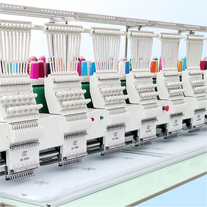 Máquina de Bordar Plana Hefeng de 15 Cabezales y 9 Agujas para Producción de Prendas de Alta Eficiencia con Cortador Automático - Product Image 6