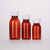 Vide 30ml - 500ml bouchon résistant aux enfants joint liquide médecine emballage en plastique PET toux sirop liquide bouteille sirop conteneur