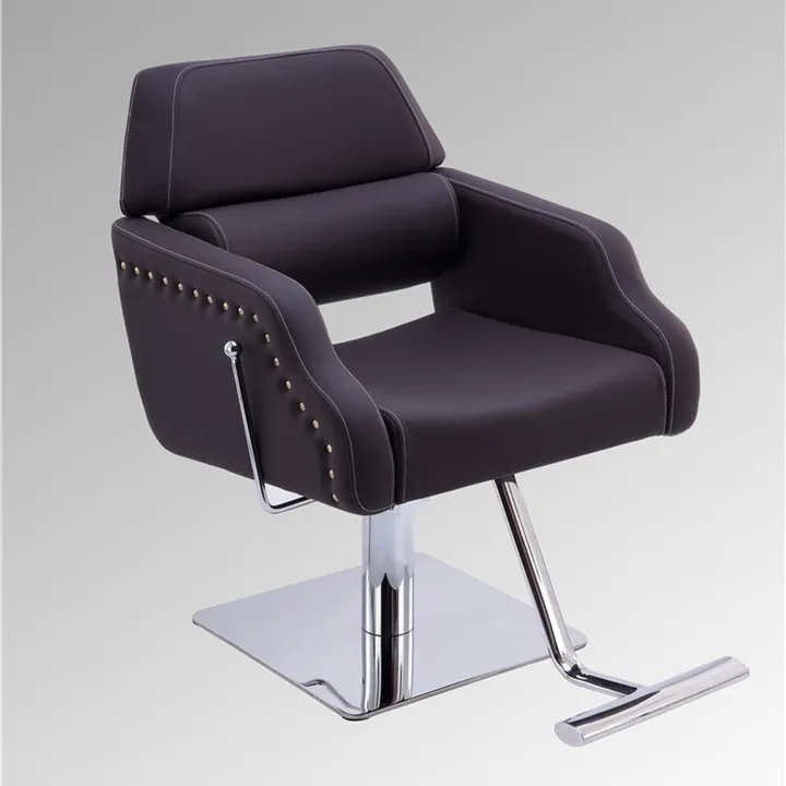 Benutzer definierte Salon Stuhl größen Beauty Barbershop Möbel verstellbare Kissen manuell liegend hydraulischen Friseursalon Styling Stuhl