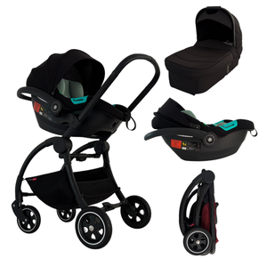 Lnb thời trang 3-in-1 Xe đẩy em bé trọng lượng nhẹ dễ dàng gấp cho du lịch với trẻ sơ sinh & trẻ em - Product Image 3