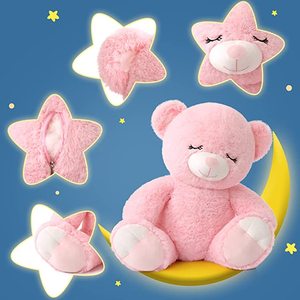 Cadeau de Noël et de la Saint-Valentin, <span class=keywords><strong>ours</strong></span> <span class=keywords><strong>en</strong></span> peluche géant <span class=keywords><strong>rose</strong></span> personnalisé avec des yeux brodés, <span class=keywords><strong>ours</strong></span> <span class=keywords><strong>en</strong></span> peluche doux avec fermeture éclair, unisexe - Product Image 1