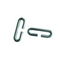 Crochet en C en fil d'acier inoxydable et acier au carbone pour suspension, chaîne de garde-corps personnalisée, chaîne animale tendance