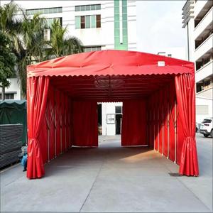 Carpa Plegable y Móvil de PVC de Alta Calidad a Precio de Fábrica, Tipo Push-Pull, para Almacén, Domo, Cobertizo, Garaje - Product Image 1