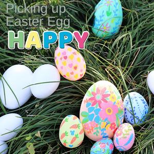 Boule de styromousse blanche solide bricolage décorations de Noël à la main oeuf de pâques ornement de <span class=keywords><strong>maternelle</strong></span> - Product Image 1