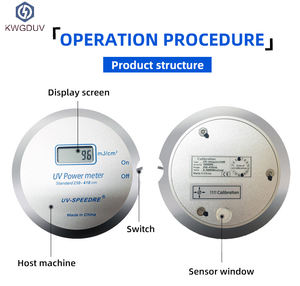 Venta directa de fábrica Integrador de intensidad UV Radiómetro de potencia ultravioleta Medición de intensidad ultravioleta portátil - Product Image 2