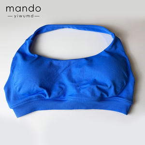 Wholesale Hot Discount Seamless Backless Bra and High Waist Running Shorts 2 Pieces Women's Gym Yoga Sports Bra - Product Image 5