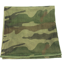 Écharpe tactique camouflage en coton et polyester, respirante pour le printemps, accessoires tactiques, chasse en plein air, écharpe tactique camouflage
