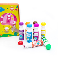 Fournitures d'art Super septembre, pas de désordre, tamponneuses de gingembre Non toxiques, marqueurs lavables pour enfants, pack de livres d'activité, ensemble de stylos de papeterie