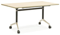 Table pliante de bureau en mélamine, offre spéciale, Portable et facile à plier, pour entraînement et conférence