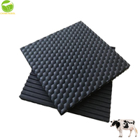Coussin de vache 17mm d'épaisseur tapis en caoutchouc de bétail tapis en caoutchouc de décrochage de cheval feuille de caoutchouc industrielle matelas de vache