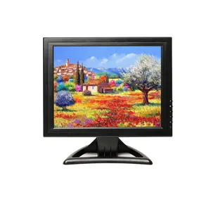 15Inch Lcd Video Tường 1080P Mở Khung Công Nghiệp Lcd Monitor Với Điện Trở IR SAW Màn Hình Cảm Ứng Hiển Thị