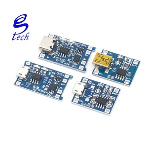 Mạch sạc pin Lithium, Mô-đun sạc 18650 Tp 4056 Mini USB, Nhà sản xuất Mini Tp4056 với Mô-đun bảo vệ Tp4056 - Product Image 3