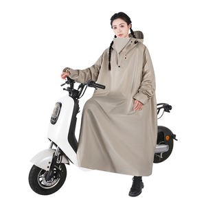 Haute qualité à capuche adulte imperméable <span class=keywords><strong>pluie</strong></span> Cape EVA hommes et femmes réutilisable Cape manteau Portable voyage extérieur imperméable veste - Product Image 1