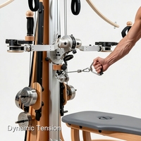 Reformer Pilates Commercial Premium pour Studios Professionnels – Appareil d'Entraînement Complet pour l'Équilibre Corporel