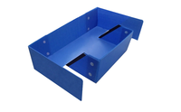 Plaques en PP recyclé double paroi imperméables pour base de cage à cochon d'Inde, produits ménagers DIY en gros