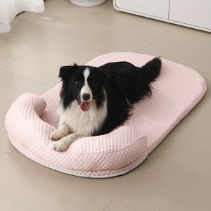Moderne Comfortabele Ademende Massief Ijs Zijde Huisdier Koelmat Zomer Bed Voor Katten Honden Afneembare Wasbare Functies Verpakt - Product Image 4
