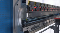 Presse plieuse hydraulique CNC entièrement automatique 110T 2500mm pour aluminium, 4+1 axes, machine à plier les tôles, armoire électrique KT15 Schneider