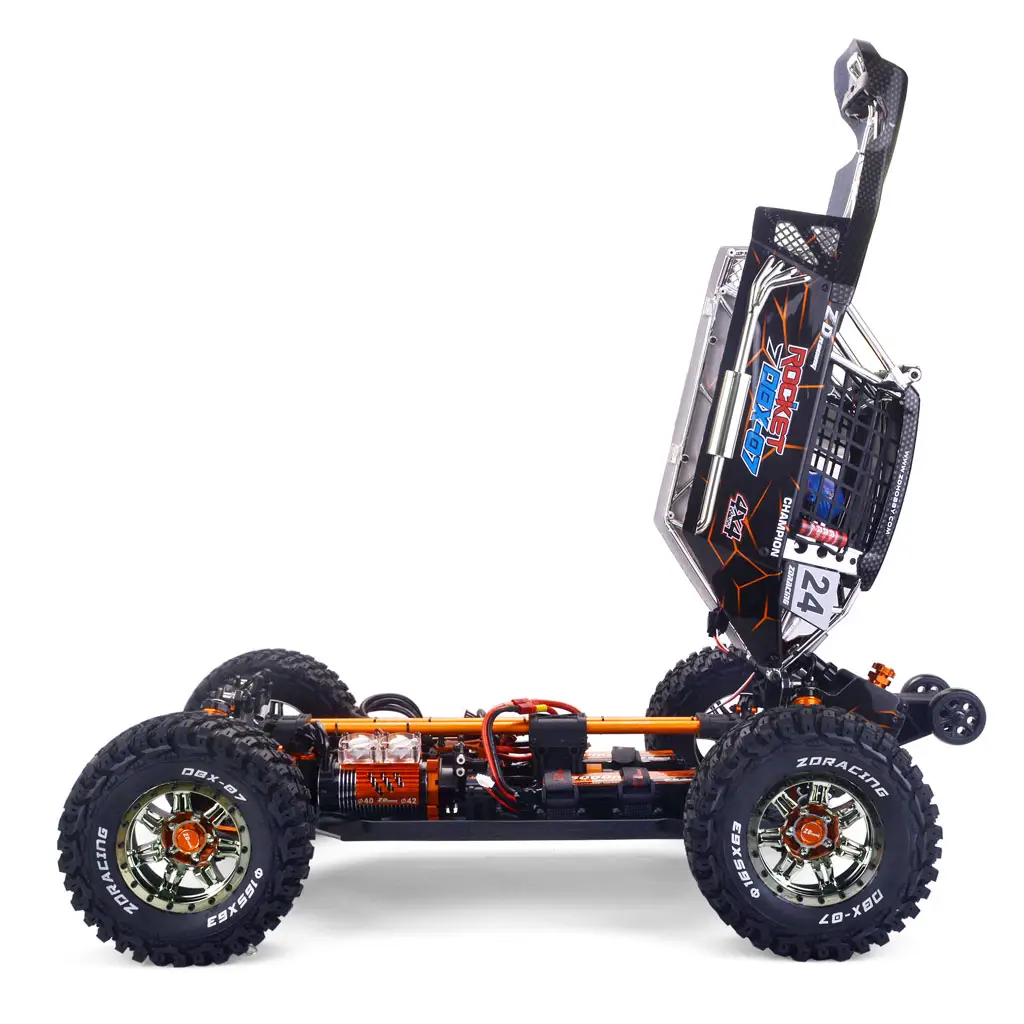 100 km/h haute vitesse 1/7 échelle 4WD Desert RC Buggy 6S 2.4G RTR