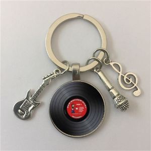 Custom Promotional DJ LP Vinyl Music Metal <b>Key</b> <b>Chains</b> Wholesale Record Music Festival Souvenir Gifts Microphone Violin <b>Key</b> <b>Chain</b> - Product Image 6