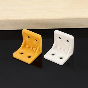 Medium-Sized L-Shaped Plastic Shelf Support Connector Thickened Right-Angle 90 Degrees for Furniture & Wardrobe Partitions - Product Image 2