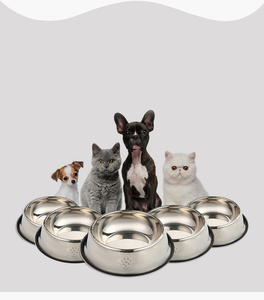 <span class=keywords><strong>Bowl</strong></span> de Aço Inoxidável para Gato e Cachorro, Antiderrapante, Atacado do Fabricante - Product Image 6