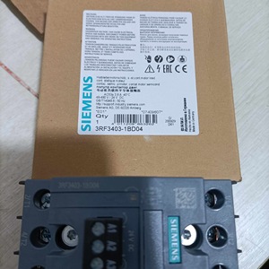 Contactor de Semiconductores Siemens 3RF3403-1BD04 AC53a 3.8 A 48-480 V DC Interruptor de Carga para Motor - Product Image 1