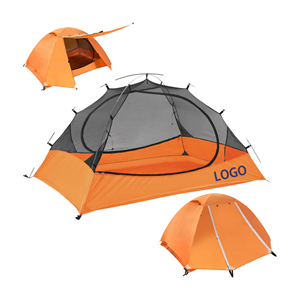 Tente ultralégère en toile Oxford, quatre saisons, double couche, type à armature droite, pour 2-4 personnes, respirante, une chambre, imperméable, anti-UV - Product Image 2