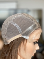 Perruques en cheveux humains médicales SHY Factory Design, en PU et Full Lace, taille de bonnet personnalisée, raie naturelle, remplacement capillaire pour femmes, sur mesure