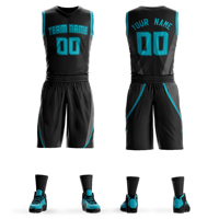 Tenues de basketball personnalisées, maillots de basketball performants, vêtements de hip-hop, lettres et numéros brodés pour les fans