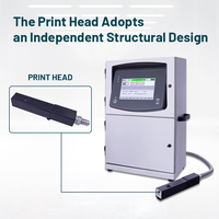 Codificador de Inyección de Tinta CIJ Industrial Phezer para Metal, Plástico, Vidrio, Cables, Máquina de Impresión de Codificación Continua de Fecha y Lote con Caracteres Pequeños