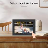 Kualitas Terbaik 7 8 10 inci layar sentuh Digital WiFi bingkai gambar 10 "dengan aplikasi Android IOS ponsel pintar unggah dari jarak jauh